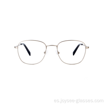 Más nuevo retro ovalado ovalado con borde recetado de gafas para damas y hombres